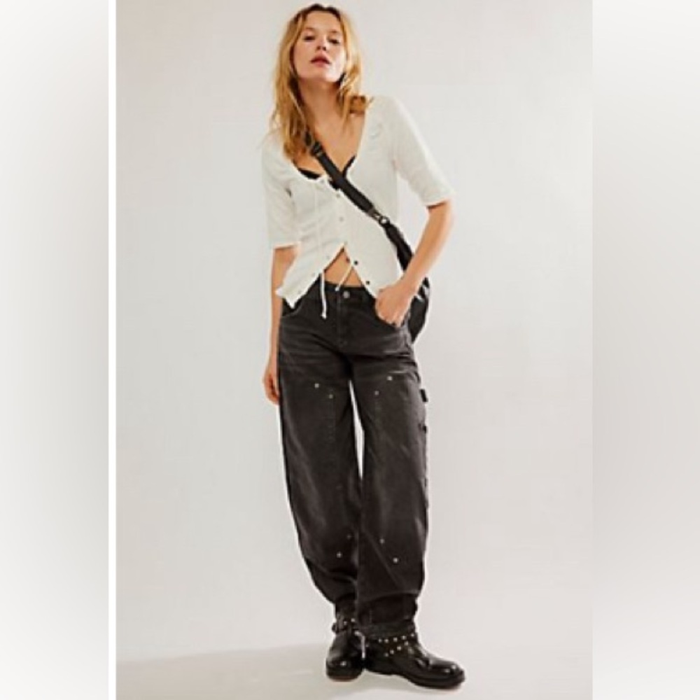 NWT! We The Free Loren Barrel Jeans